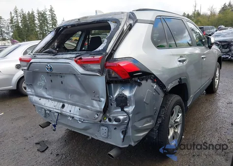 2021 Toyota Rav4 Hybrid Le from USA, damaged, VIN 4T3MWRFV7MU037720